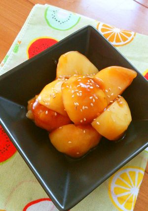 レンジで簡単☆じゃがいもの煮っころがし。-レシピのメイン写真
