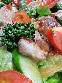 香り野菜でおかずになるヘルシーサラダ☆-レシピのメイン写真