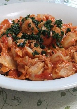 アクティフライで鶏もも肉のトマト煮込み-レシピのメイン写真