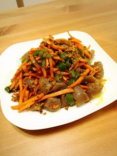 簡単!こんにゃくと野菜の甘辛炒め-レシピのメイン写真