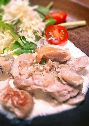 ディジョン風(マスタード)チキン煮込み-レシピのメイン写真