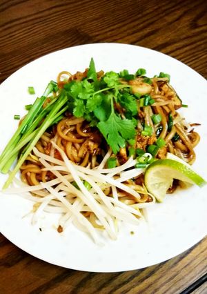 稲庭うどんパッタイ-レシピのメイン写真