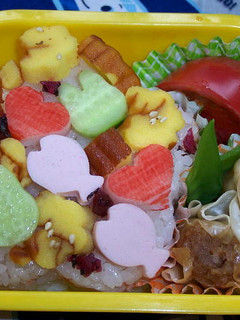 幼稚園のお弁当(ちらし寿司風)-レシピのメイン写真