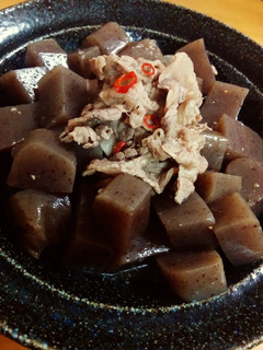 牛肉とこんにゃくのピリ辛ポン酢☆おつまみ-レシピのメイン写真