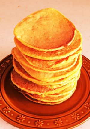 卵無し!手づかみ離乳食☆豆腐パンケーキ-レシピのメイン写真