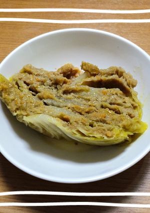 白菜とひき肉の重ね煮-レシピのメイン写真