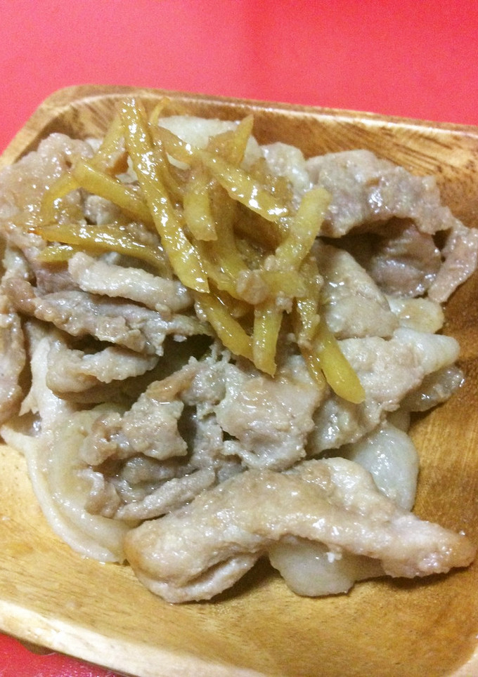 簡単♪生姜焼き-レシピのメイン写真