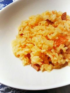 炊飯器で炊く!トマトライス☆-レシピのメイン写真