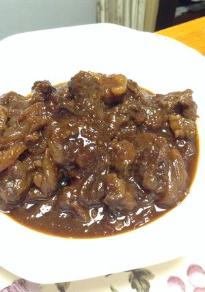 牛すじの洋風煮込み-レシピのメイン写真