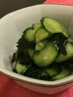 レンチンでまろやか♪きゅうりの酢の物-レシピのメイン写真