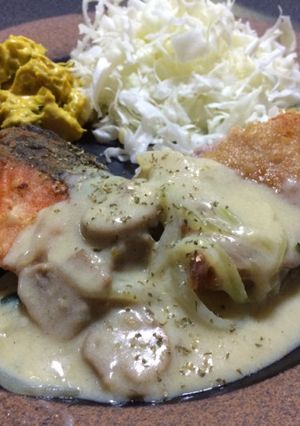 チキンと鮭のソイッシュソース-レシピのメイン写真