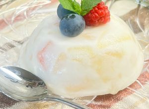 🍑白桃のオイコスヨーグルトアイス🍧-レシピのメイン写真