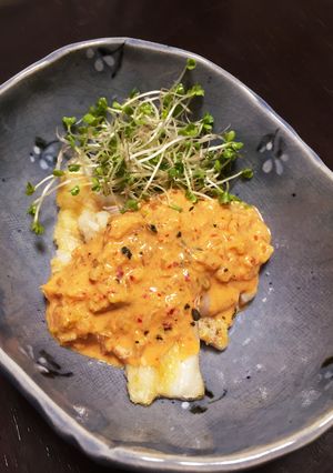 肉や魚にかけるソース♡赤いキムチタルタル-レシピのメイン写真