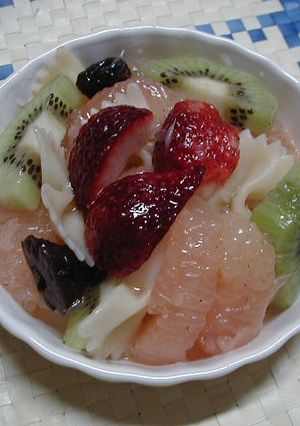 ハニーグレープフルーツパスタ-レシピのメイン写真