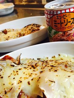 かぼちゃのラザニア風ミートソース仕立て-レシピのメイン写真
