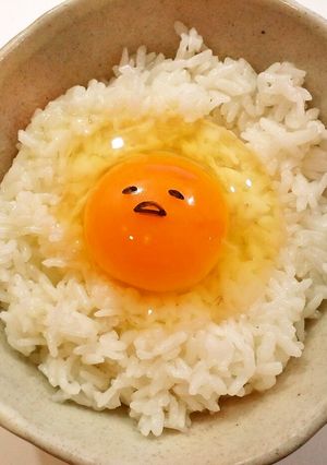 超簡単リアルぐでたま卵かけごはん-レシピのメイン写真
