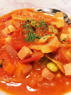 簡単!具沢山なミネストローネ-レシピのメイン写真
