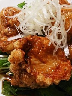 柔らか~い鶏胸肉の唐揚げバルサミコソース-レシピのメイン写真