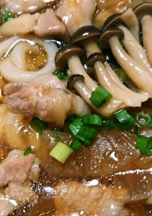 豚バラ大根うどん-レシピのメイン写真