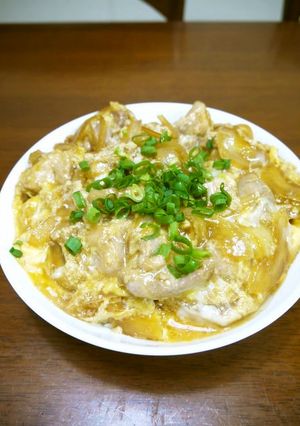 半熟に卵を仕上げる♡ふわっとろの親子丼♪-レシピのメイン写真