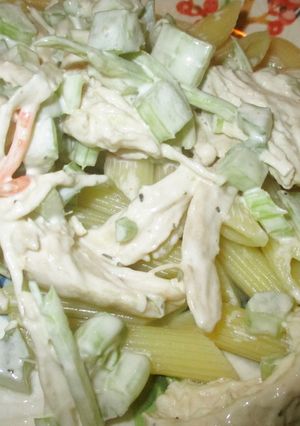 チキン　サラダパスタ-レシピのメイン写真