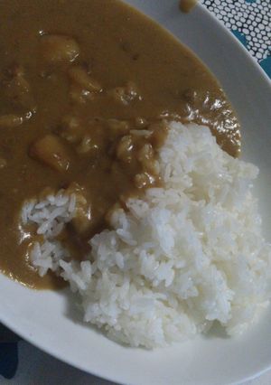 ２日目の朝食にカレーライス＼(^o^)／-レシピのメイン写真