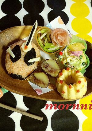 超簡単！キャラ弁 仮面ライダーゴースト-レシピのメイン写真