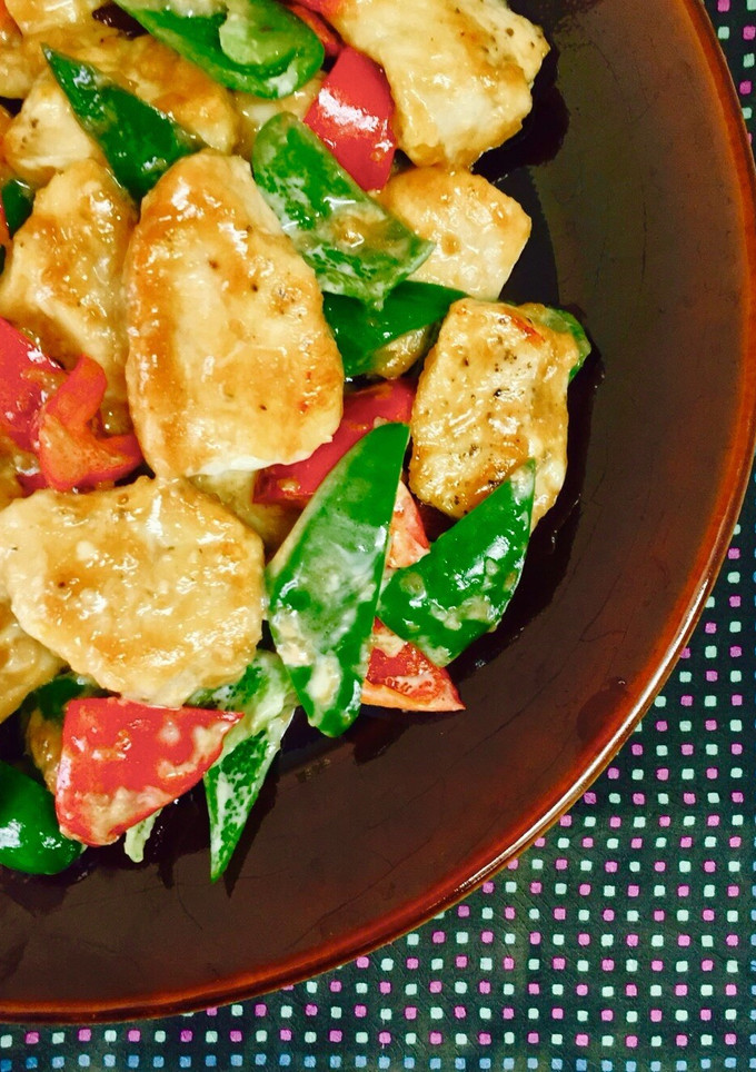 鶏肉とピーマンのオイスターマヨ炒め❤️-レシピのメイン写真