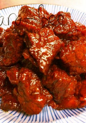 簡単節約♡安いステーキ肉で絶品牛肉の佃煮-レシピのメイン写真
