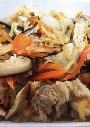 切り干し大根の煮物✩豚肉入りで旨味up✩-レシピのメイン写真