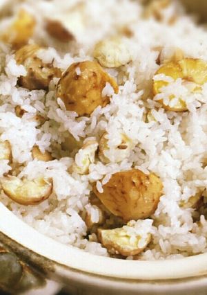 土鍋で栗ご飯-レシピのメイン写真