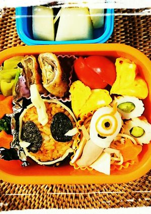 簡単❗キャラ弁☆仮面ライダー ゴースト☆-レシピのメイン写真