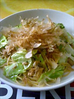 ツナとキャベツの和風パスタ-レシピのメイン写真