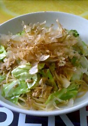 ツナとキャベツの和風パスタ-レシピのメイン写真