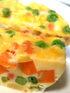 簡単!レンジでスパニッシュオムレツ-レシピのメイン写真