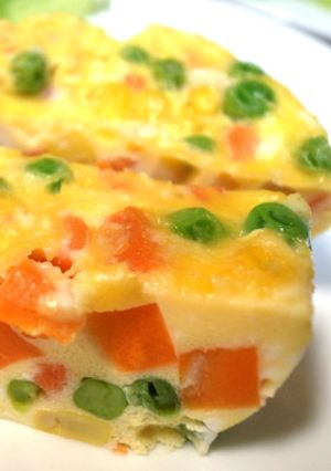 簡単！レンジでスパニッシュオムレツ-レシピのメイン写真