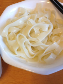 ひもかわうどんdeつけ麺-レシピのメイン写真