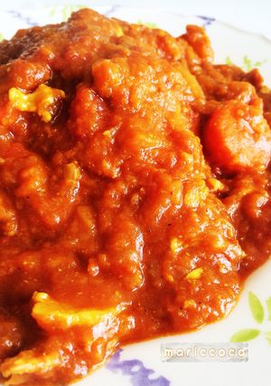 カレー粉で作るカレー*りんごとはちみつ-レシピのメイン写真
