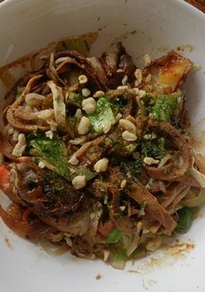 ヘルシー焼きそば風高野豆腐-レシピのメイン写真