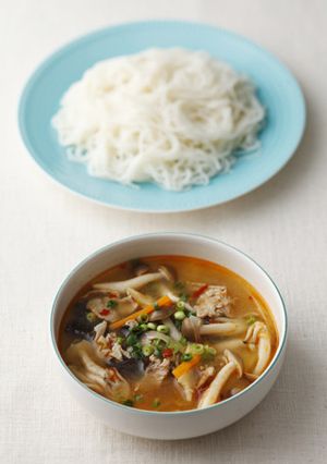 サンラータン風つけそうめん-レシピのメイン写真