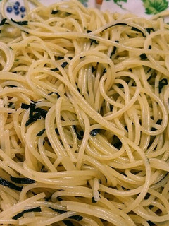 味濃く!かんたんお茶漬けパスタ-レシピのメイン写真