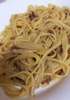 超簡単！パパっとジャガイモとひき肉パスタ-レシピのメイン写真