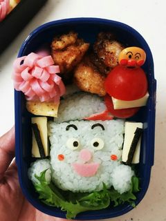 キャラ弁♡てんどんまん-レシピのメイン写真