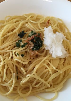 取り分けok 桜えびと大葉のおろしパスタ-レシピのメイン写真