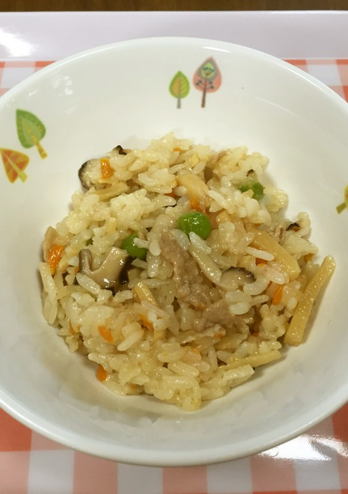 中華おこわ　給食-レシピのメイン写真