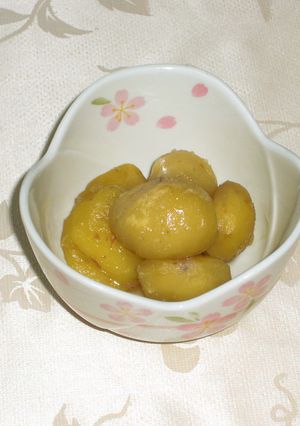 甘い栗の煮物♡-レシピのメイン写真