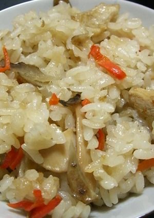 鶏五目御飯-レシピのメイン写真