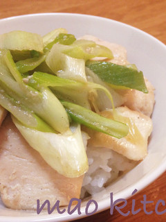 鶏胸肉で作る、簡単とり丼-レシピのメイン写真