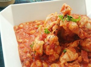 簡単フレンチ✾白いんげん豆と鶏肉の煮込み-レシピのメイン写真