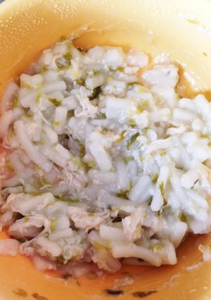 離乳食中期♡鶏肉と白菜の煮込みうどん-レシピのメイン写真